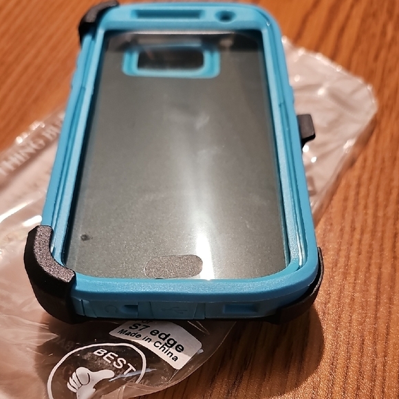 Waterproof Phone Case for S7 Edge - Blue NEW - Picture 3 of 7